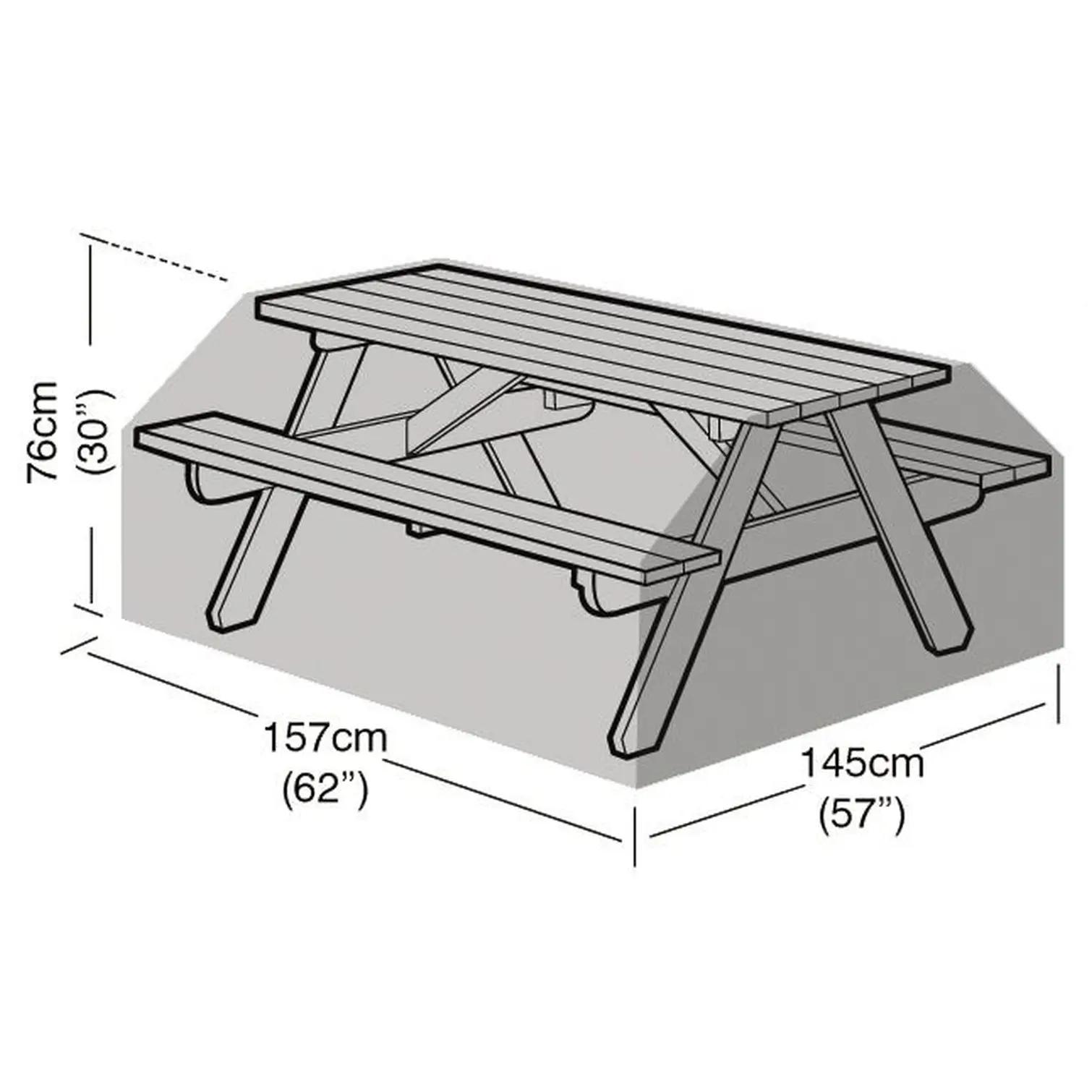 GLD0158_1 6 Seater Patio Set Cover