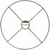 Garland Flower Ring 40cm Pack of 2