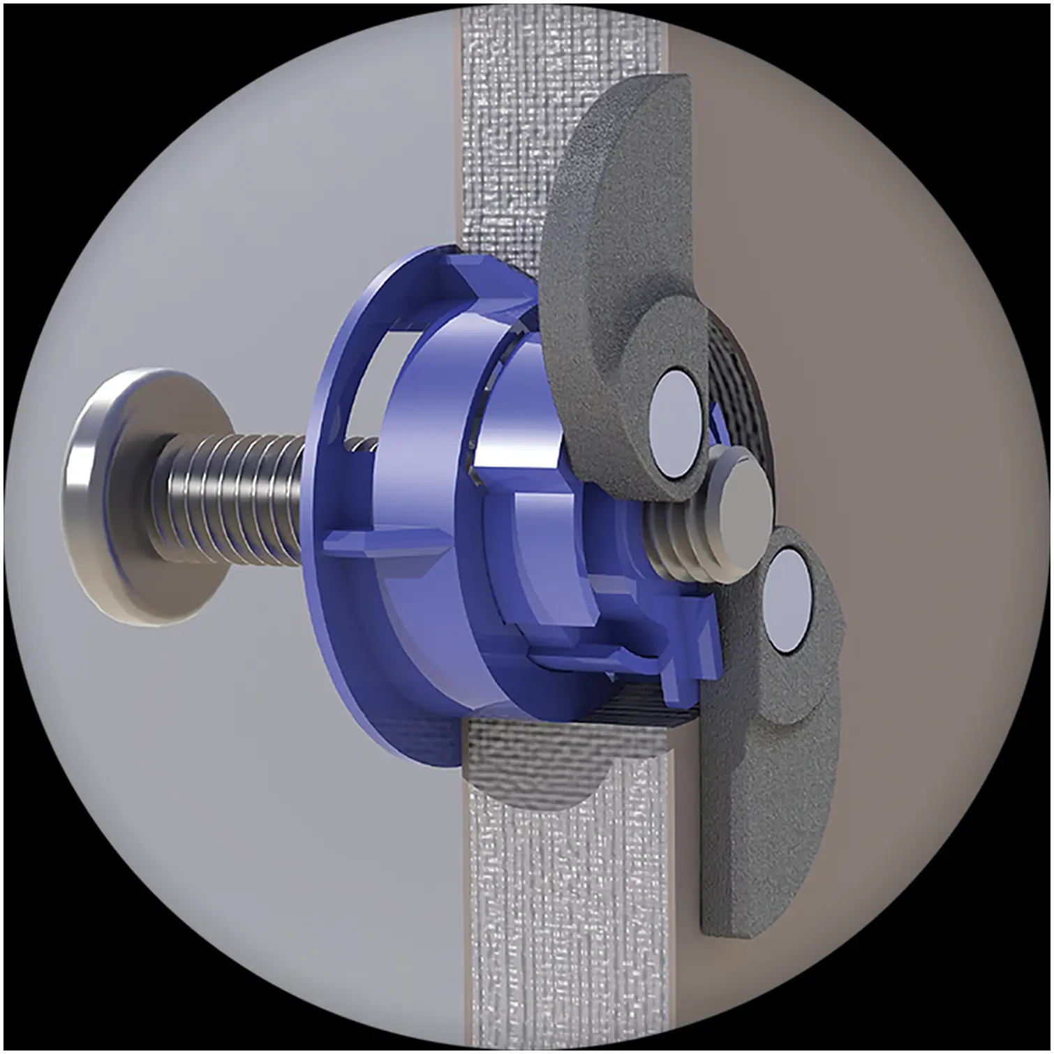 GPT0008_4 Gripit Plasterboard Fixing 25mm Max 113kg Pack of 4