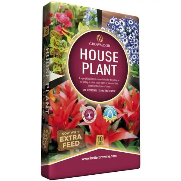 GRO0050 Growmoor Houseplant Compost 10ltr