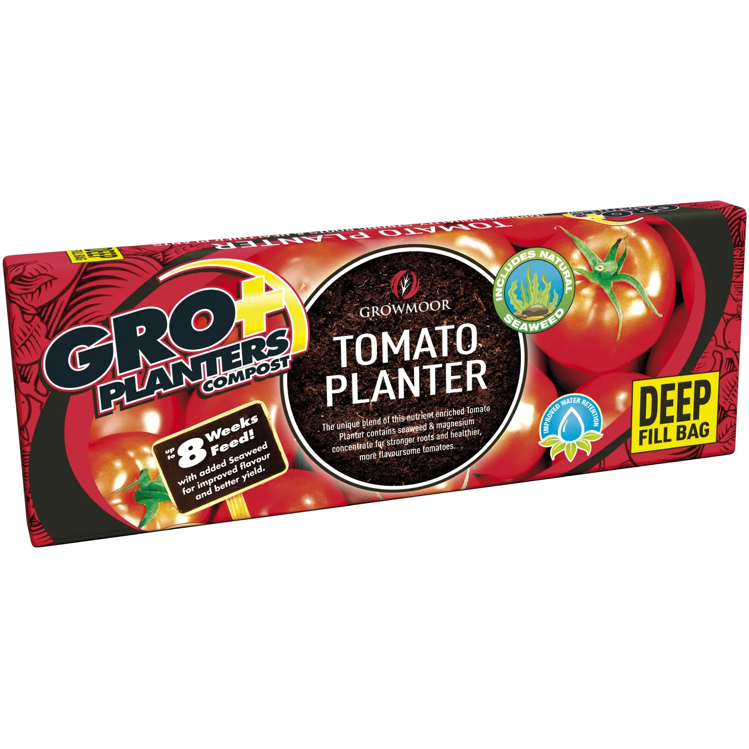 GRO0070 Growmoor Tomato Planter Gro-Bag 56L Deep Fill