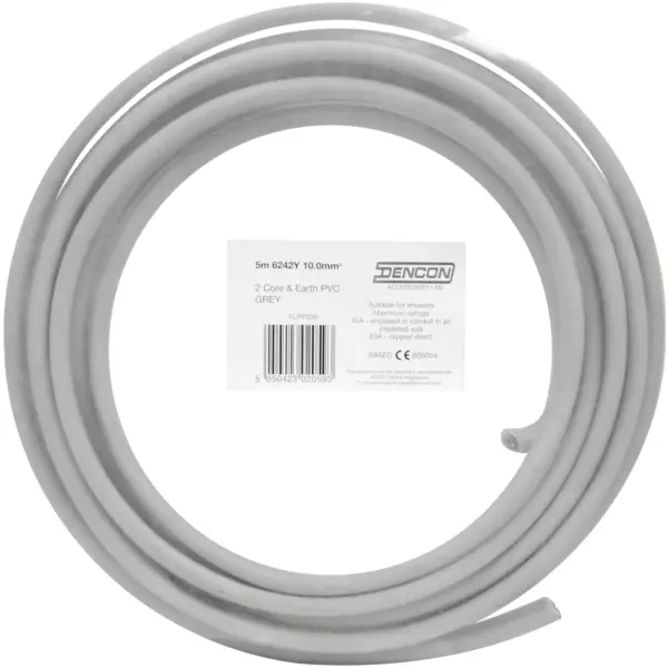 GRT0050 5m Twin & Earth Grey 5mtr
