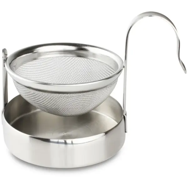 Tea Strainer With Caddy
