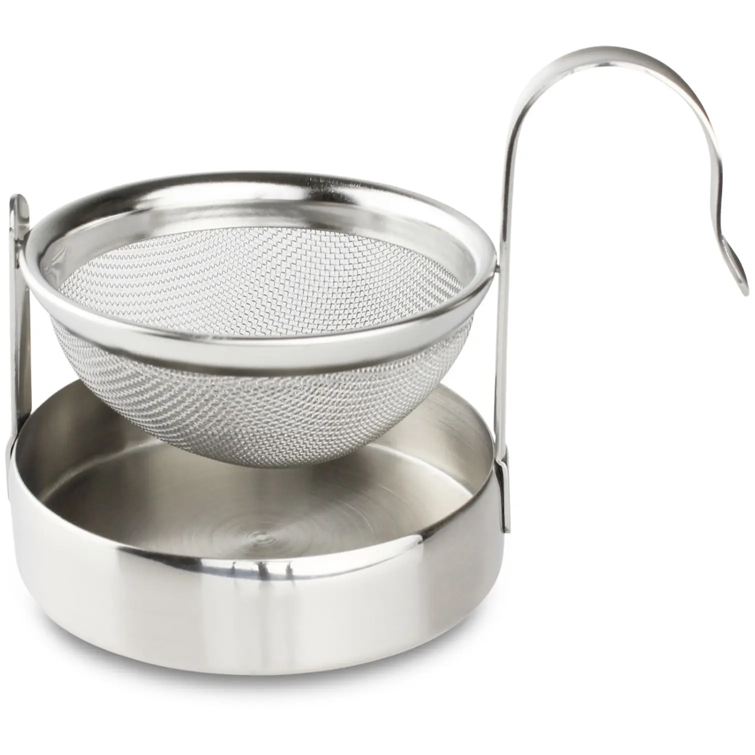 Tea Strainer With Caddy