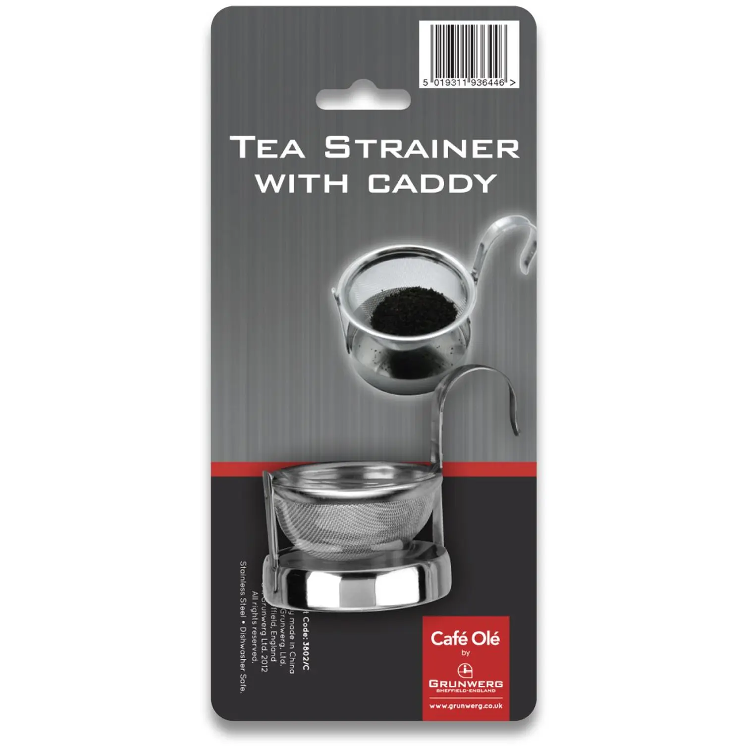 Tea Strainer With Caddy