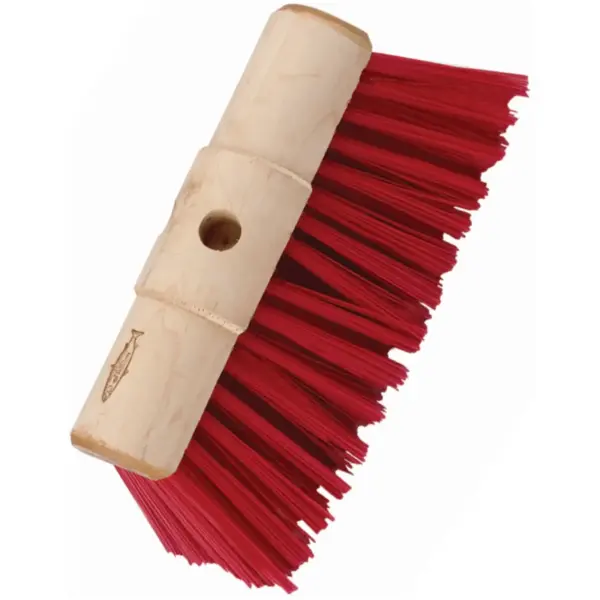 HER0128 Hillbrush 330mm Stiff Orange PVC Broom