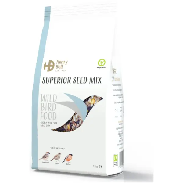 Henry Bell Wild Bird Food Superior Seed Mix 1kg