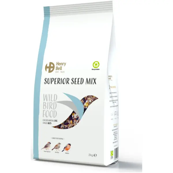 HEY0005 Henry Bell Wild Bird Food Superior Seed Mix 2kg
