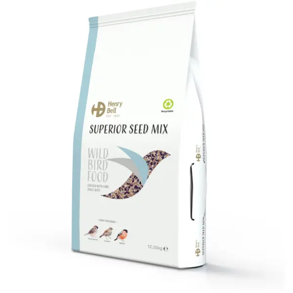 HEY0012 Henry Bell Wild Bird Food Superior Seed Mix 12.55kg