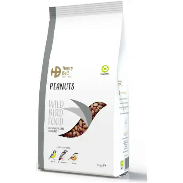 Henry Bell Wild Bird Food Peanuts 2kg