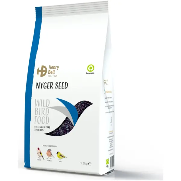 HEY0075 Henry Bell Wild Bird Food Nyger Seed 1.8kg