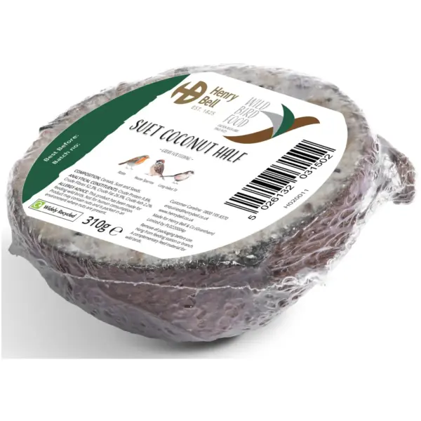 HEY0090 Henry Bell Suet Coconut Half