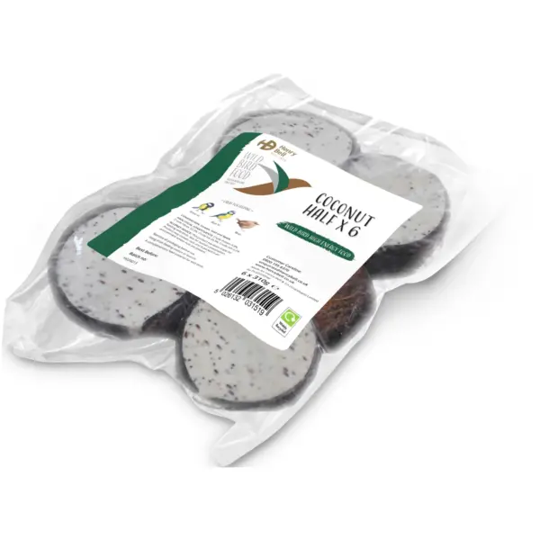 HEY0092 Henry Bell Suet Coconut Half Pack of 6