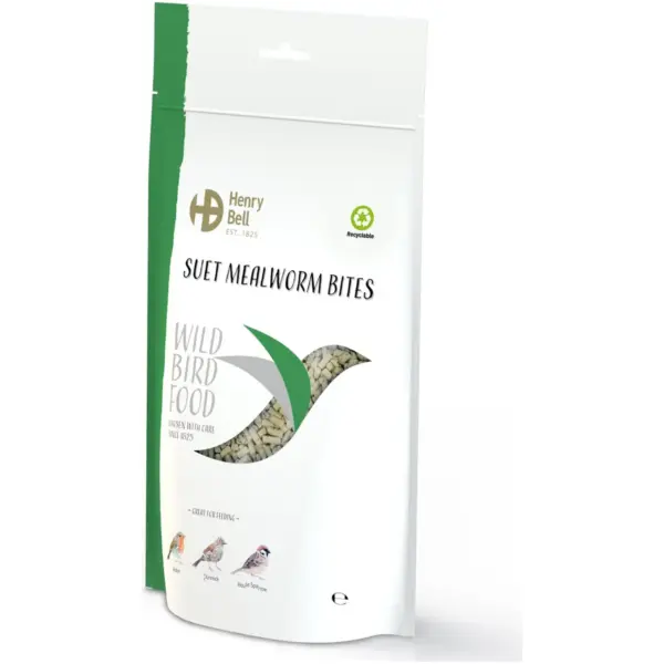 HEY1145 Henry Bell Suet Mealworm Bites 1kg