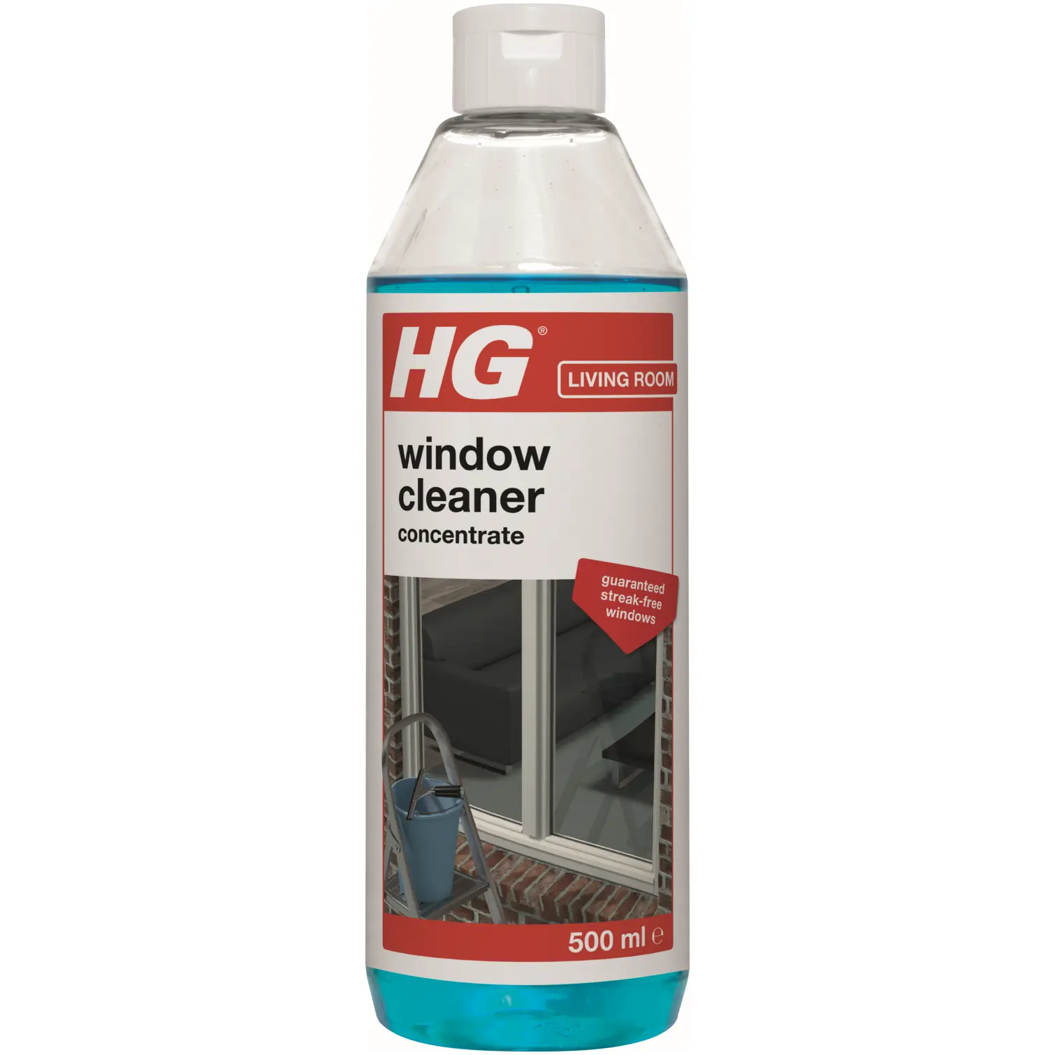 HG Window Cleaner Concentrate 0.5L window cleaner concentrate for streak free windows