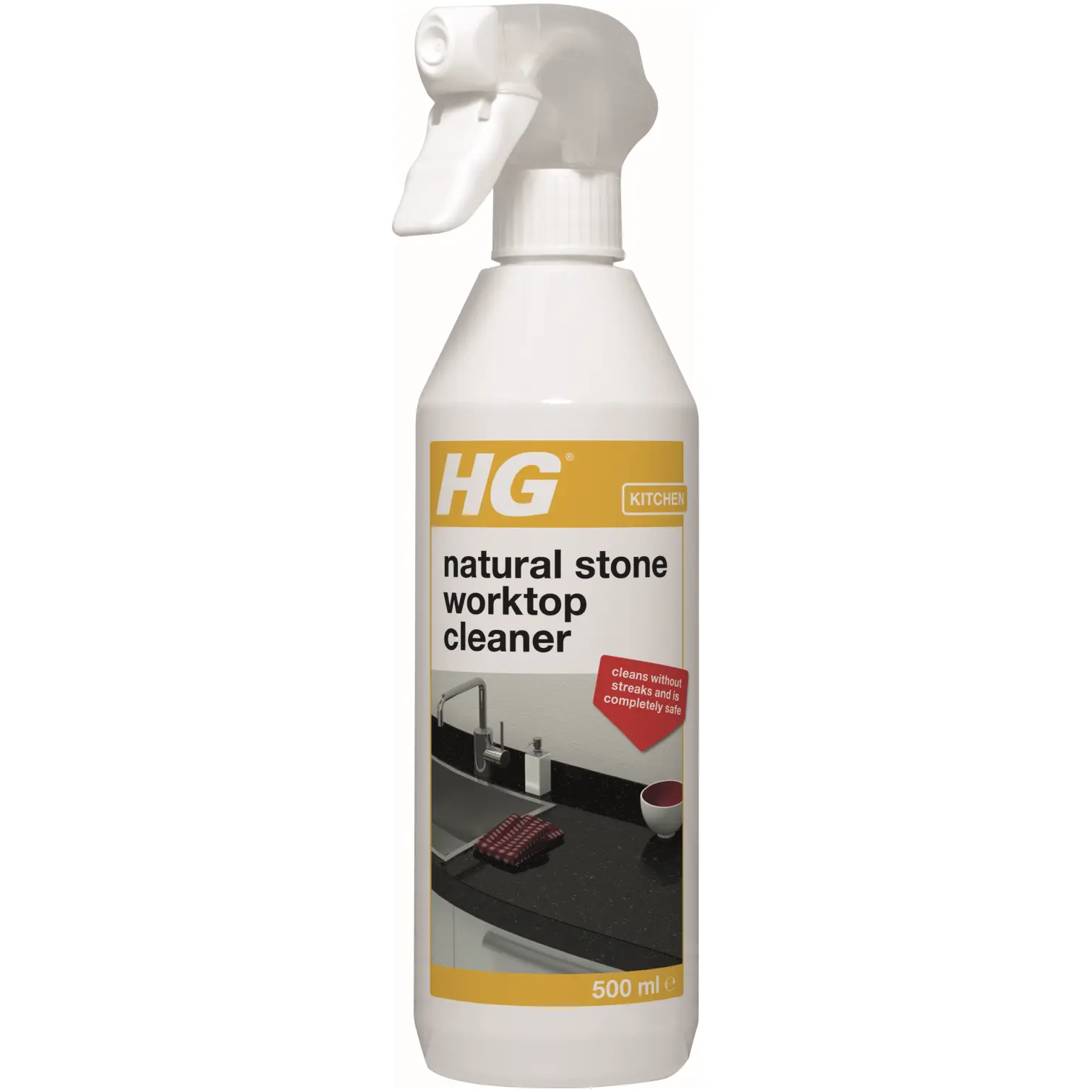 HG Natural Stone Worktop Cleaner 0.5L