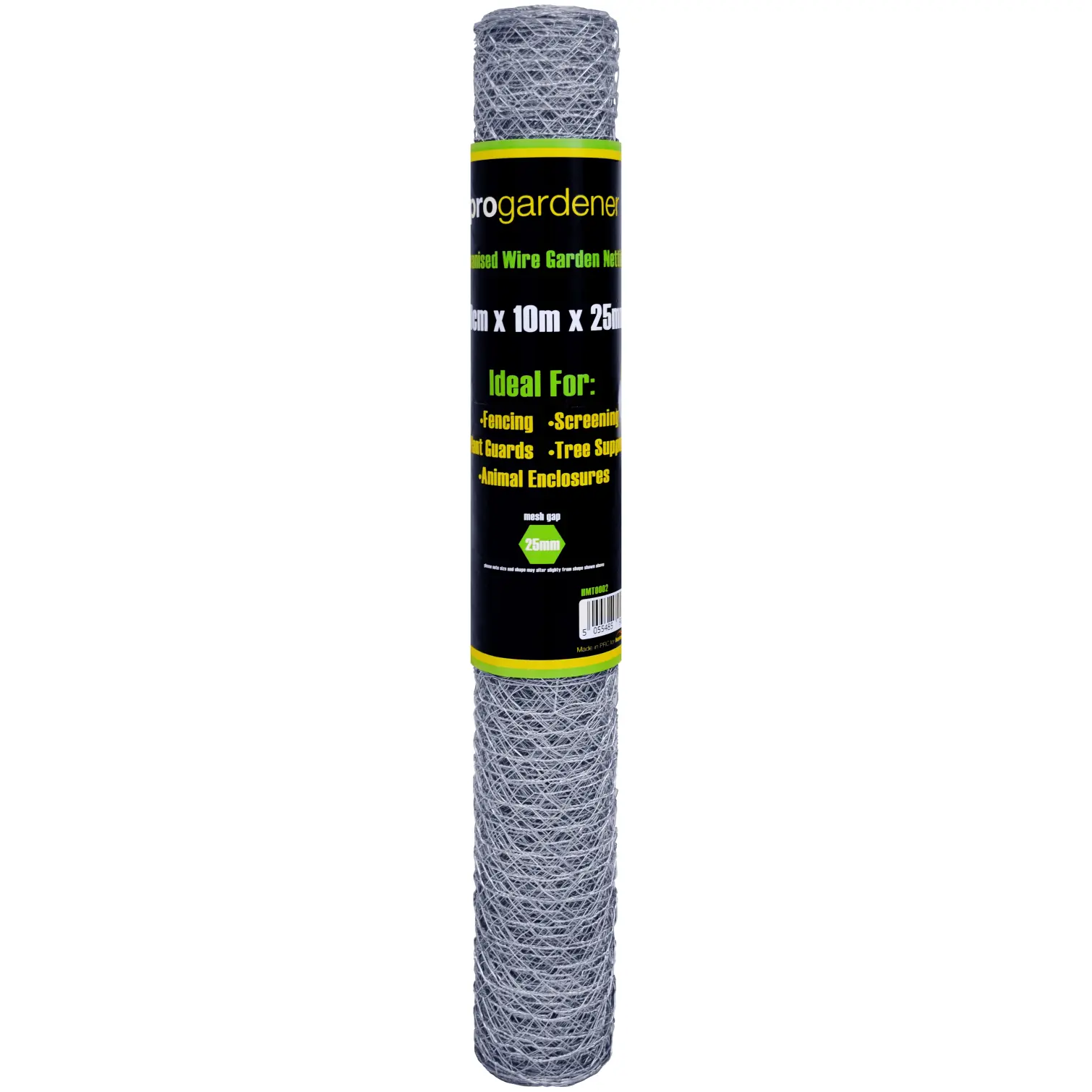 HMT0002 Pro Gardener 60cm x 25mm x 10m Galv Netting