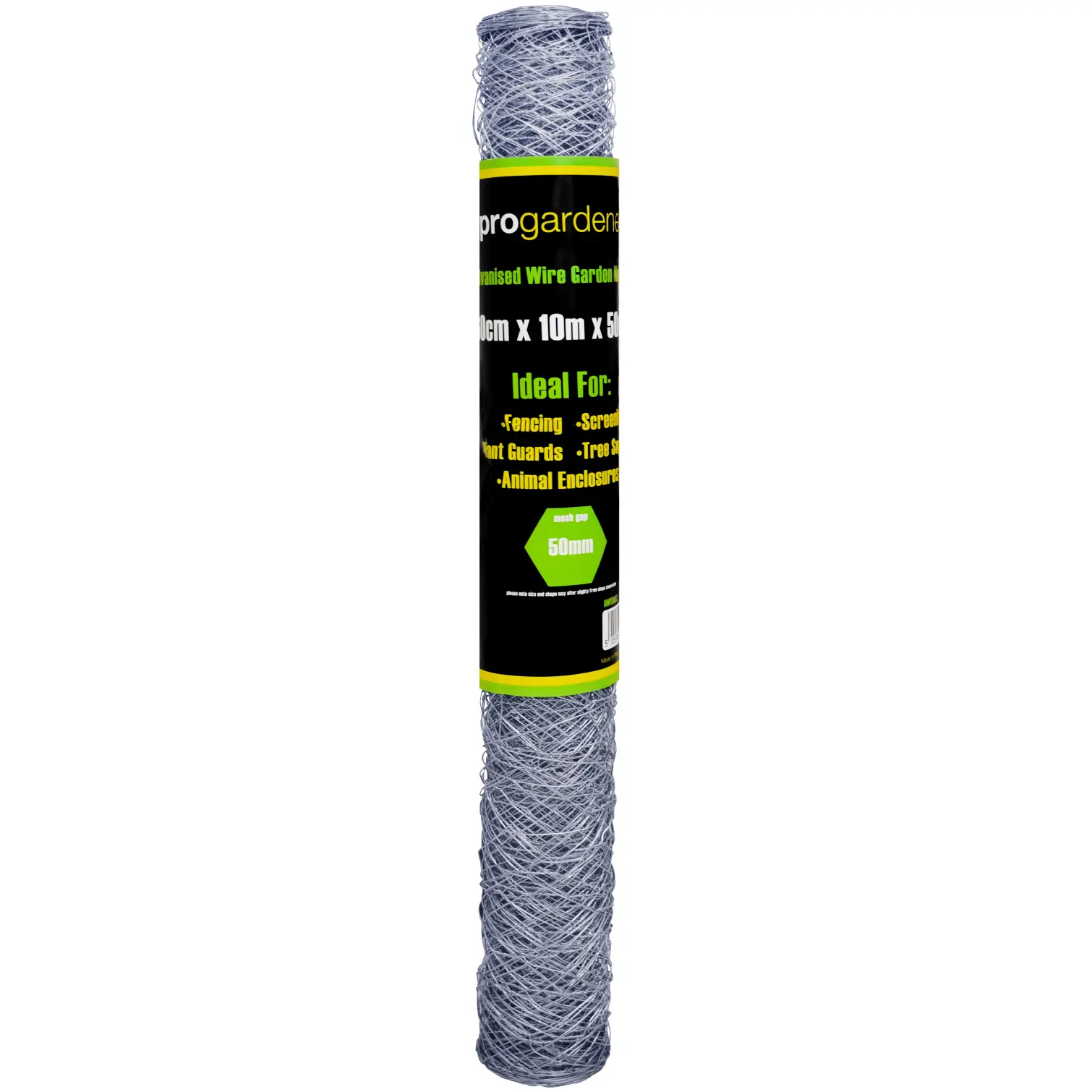 HMT0003 Pro Gardener 60cm x 50mm x 10m Galv Netting