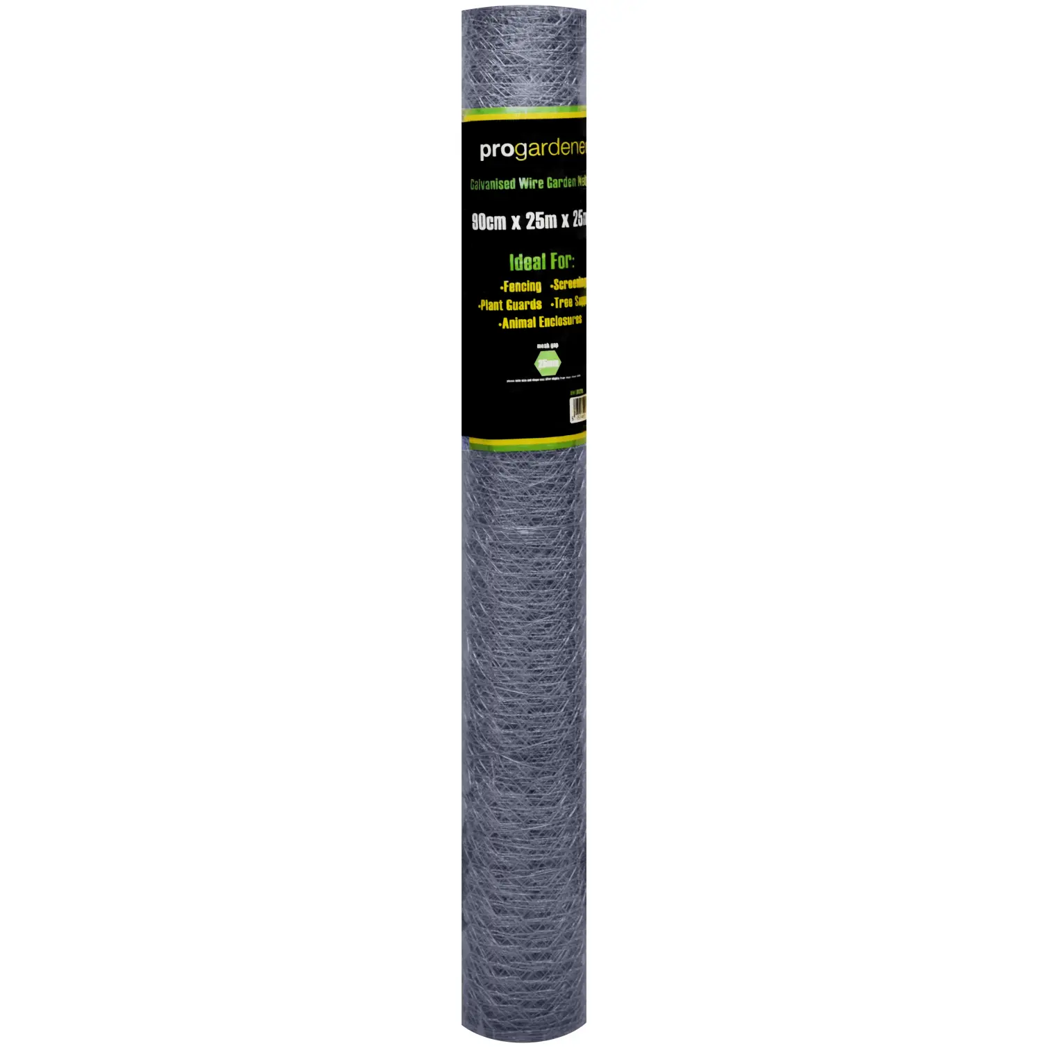 HMT0020 Pro Gardener 90cm x 25mm x 25m Galv Netting