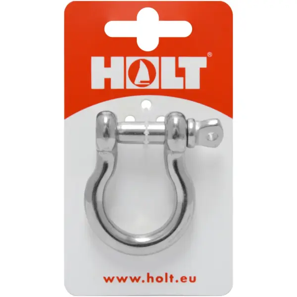 HOL0415 Holt M8 S/Steel Bow Shackle Card of 1