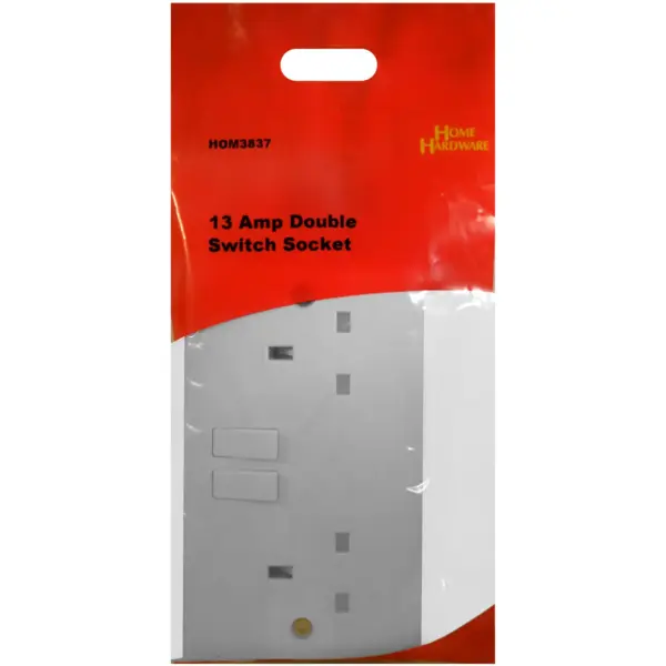 13Amp Double Switch Socket