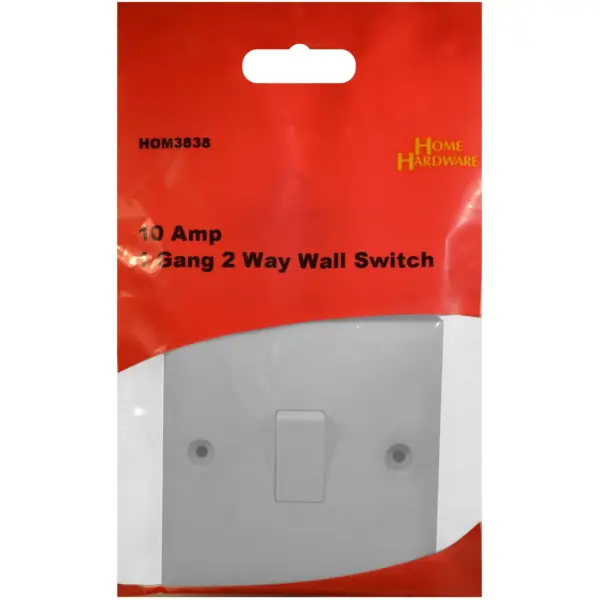 10 Amp 1 Gang 2 Way Wall Switch