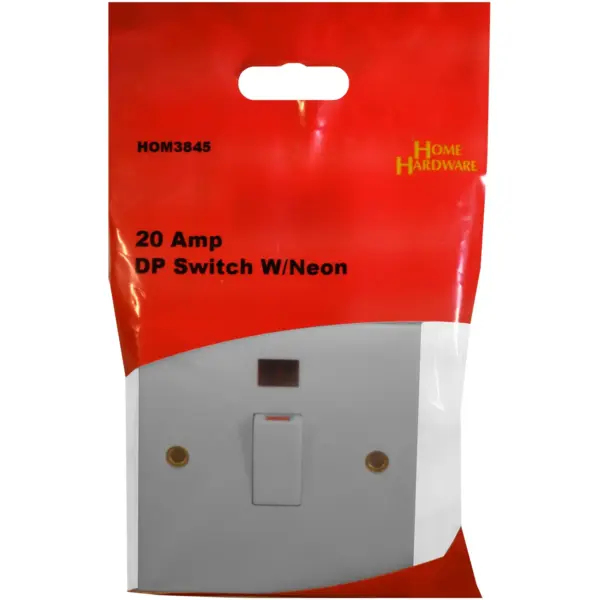 20 Amp DP Switch W/Neon