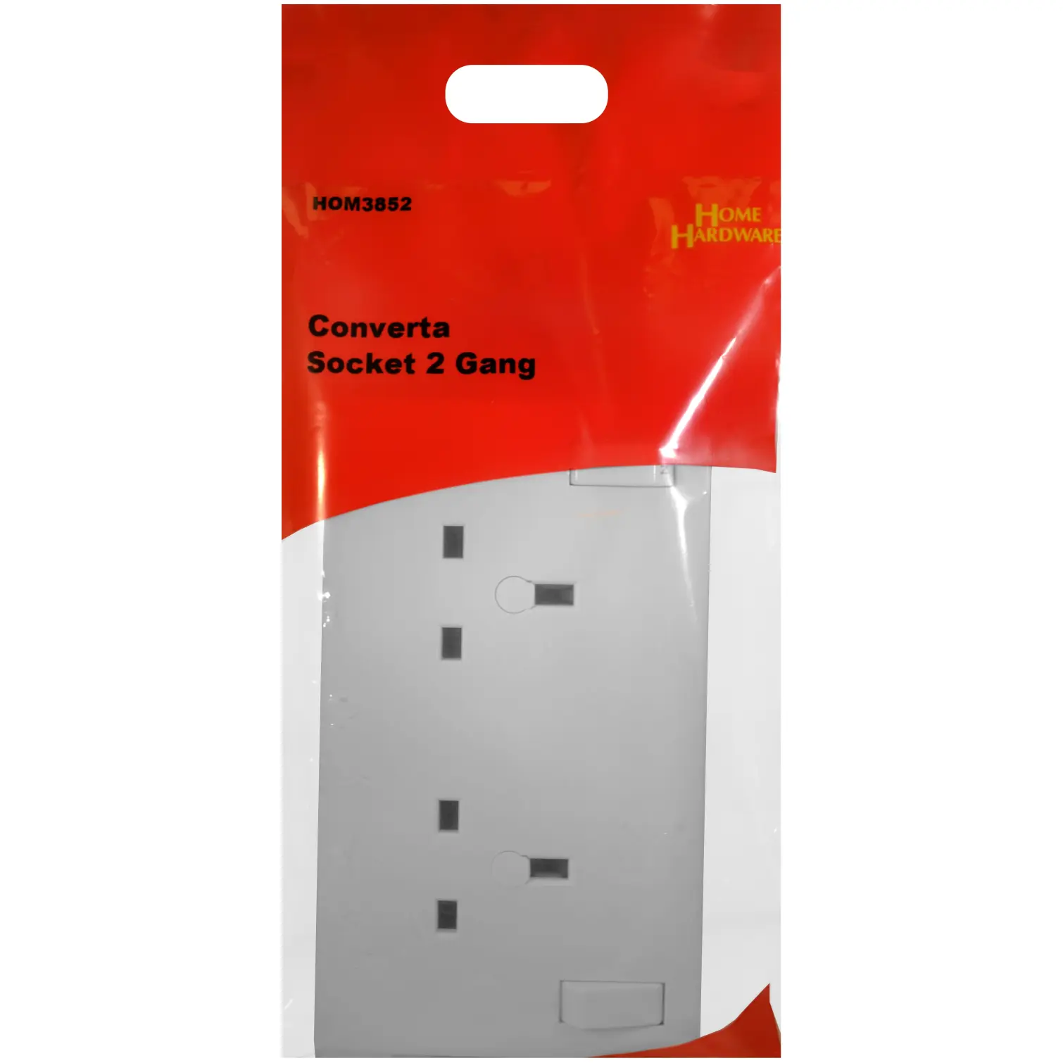 Converta  Socket 2 Gang