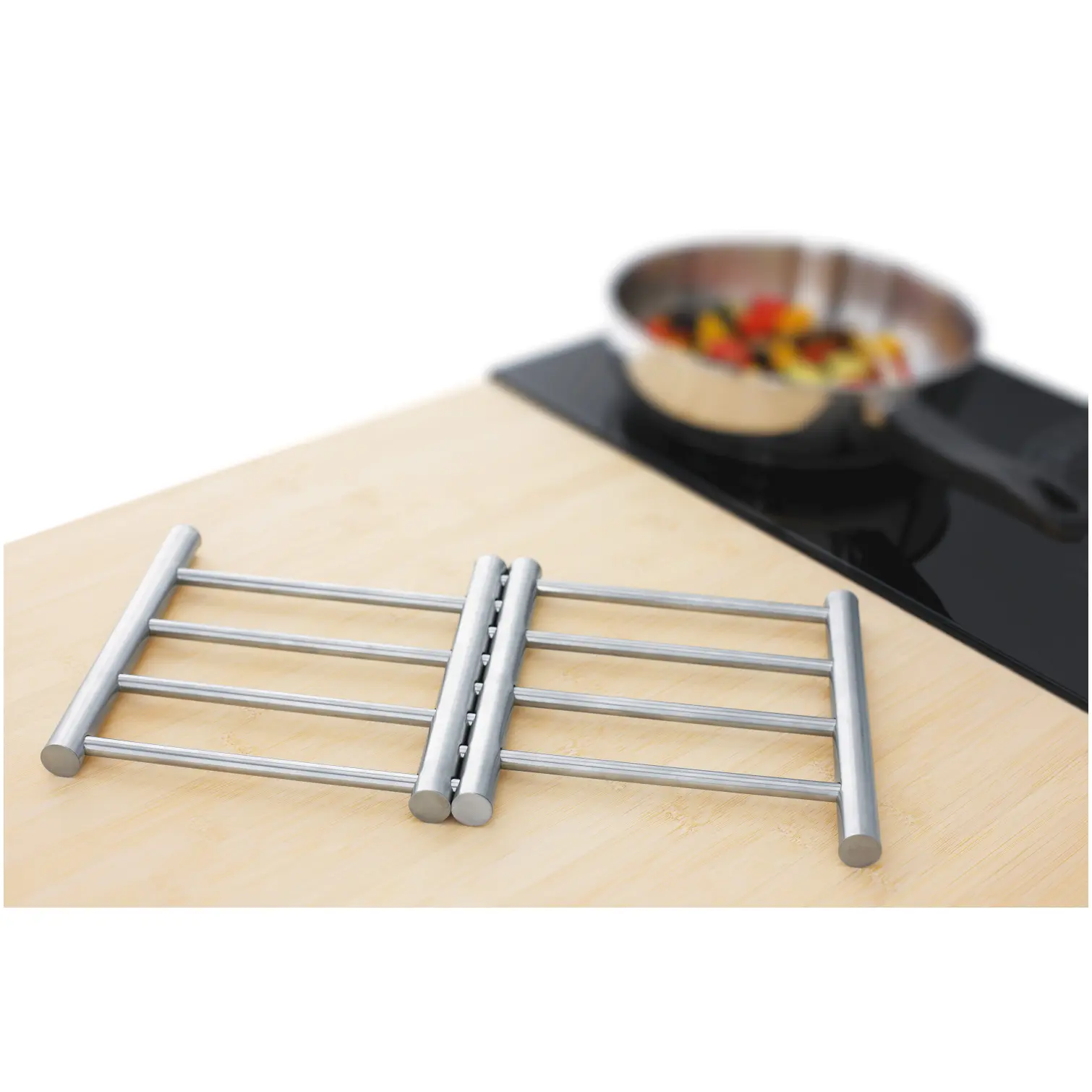 Judge Extendable Trivet Chrome
