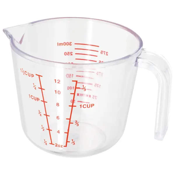 Judge Kitchen Clear Plastic Measuring Jug 300ml