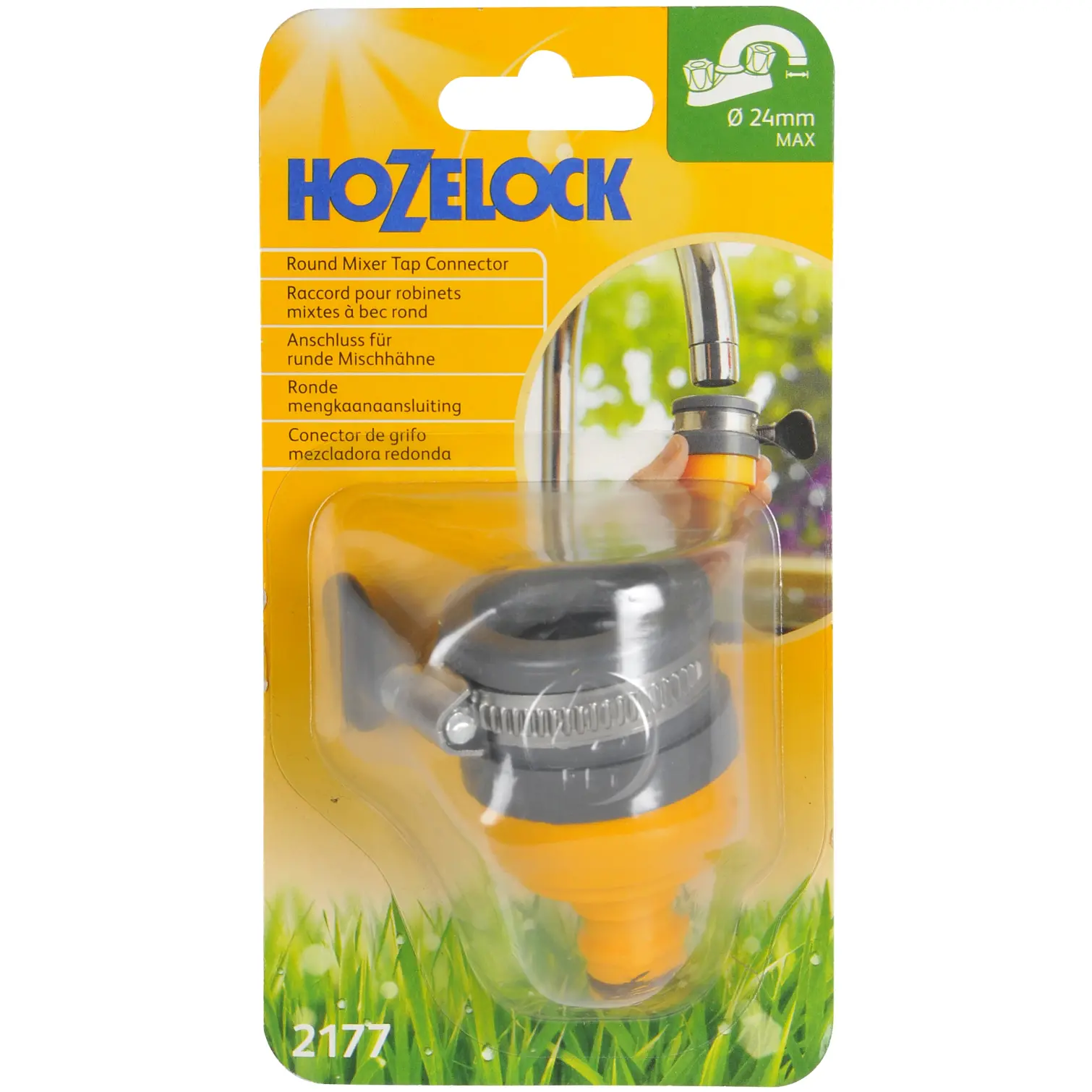 Hozelock 2177 Mix Tap Connector Snap on