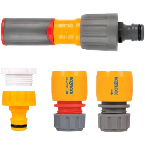 HOS0030 Hozelock Connectors And Nozzle Starter Set