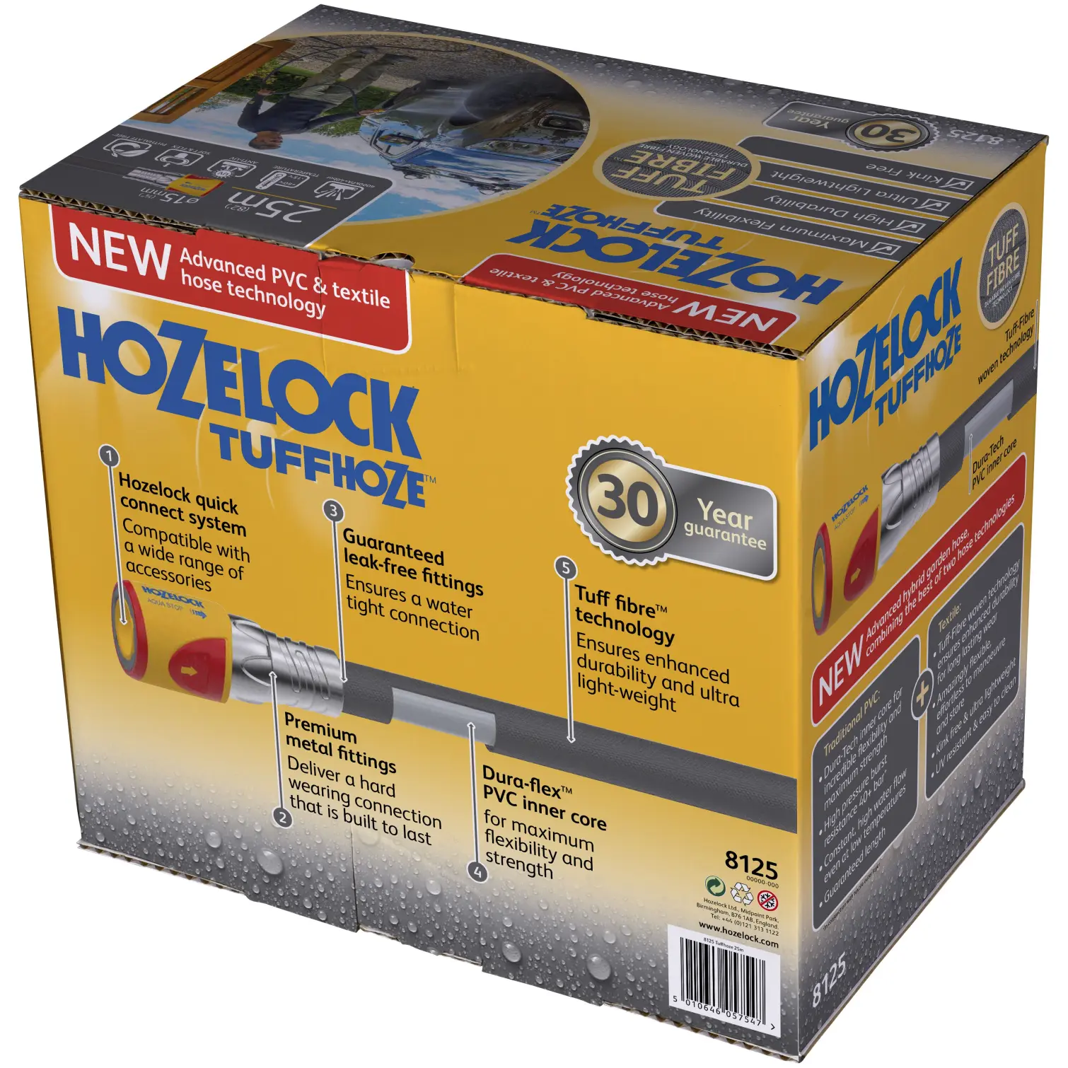 Hozelock 25m (82ft) Tuffhoze