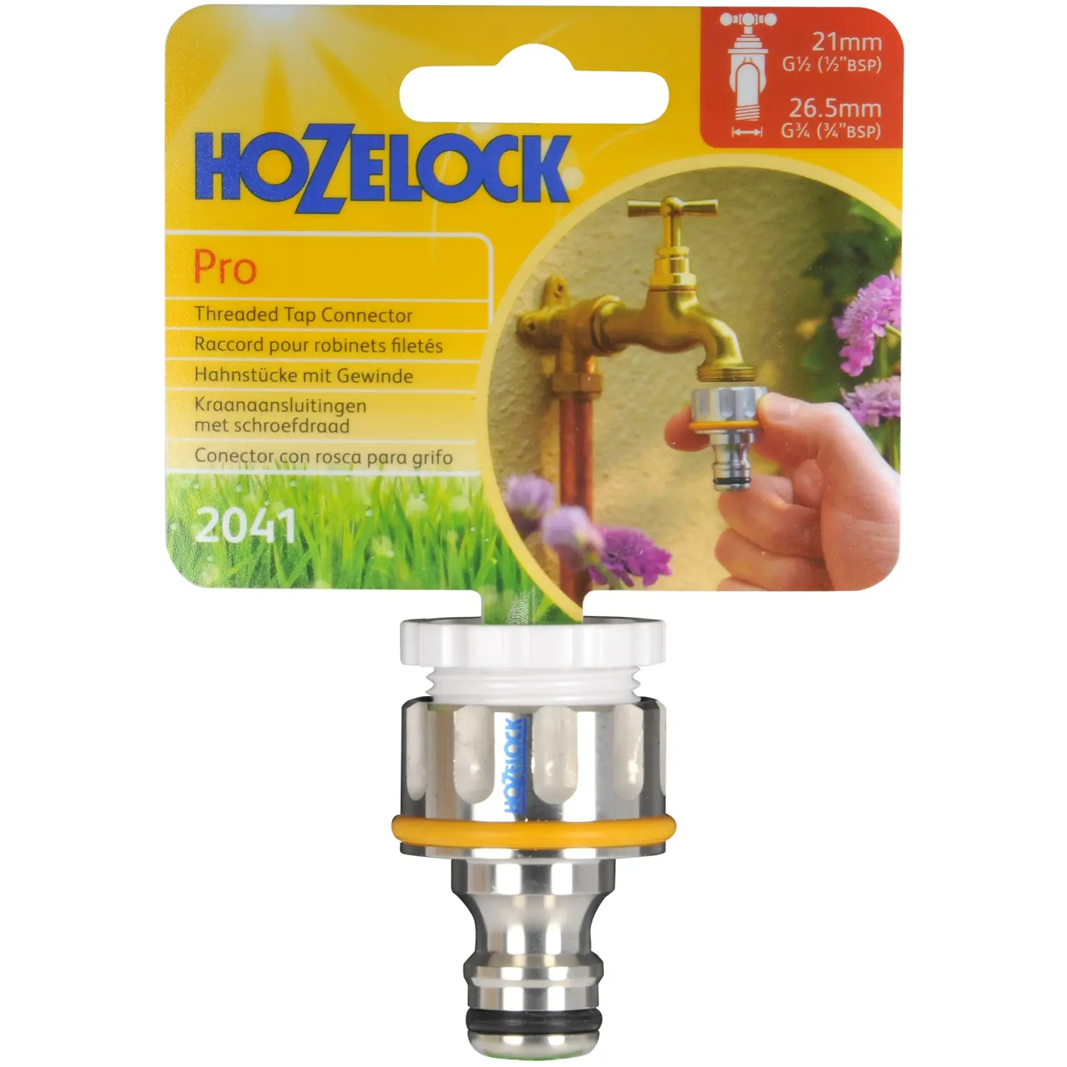 Hozelock Tap Con Threaded Metal