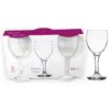 Romantic Stem Collection Red Wine Glasses 300ml 3 Pack