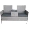 Companion Bench Rattan