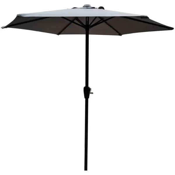 2m Aluminium Parasol Grey