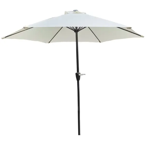 2.5m Aluminium Parasol Natural
