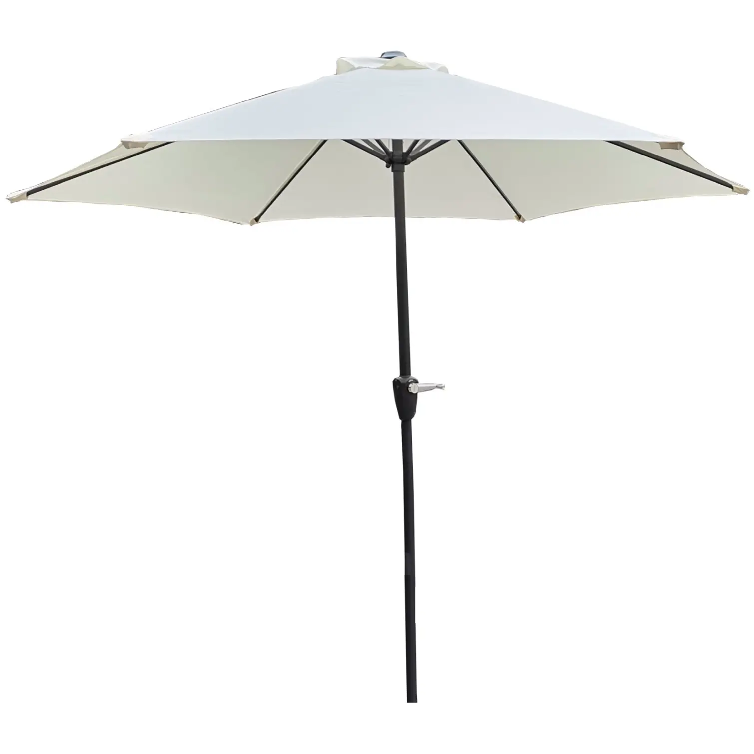 2.5m Aluminium Parasol Natural