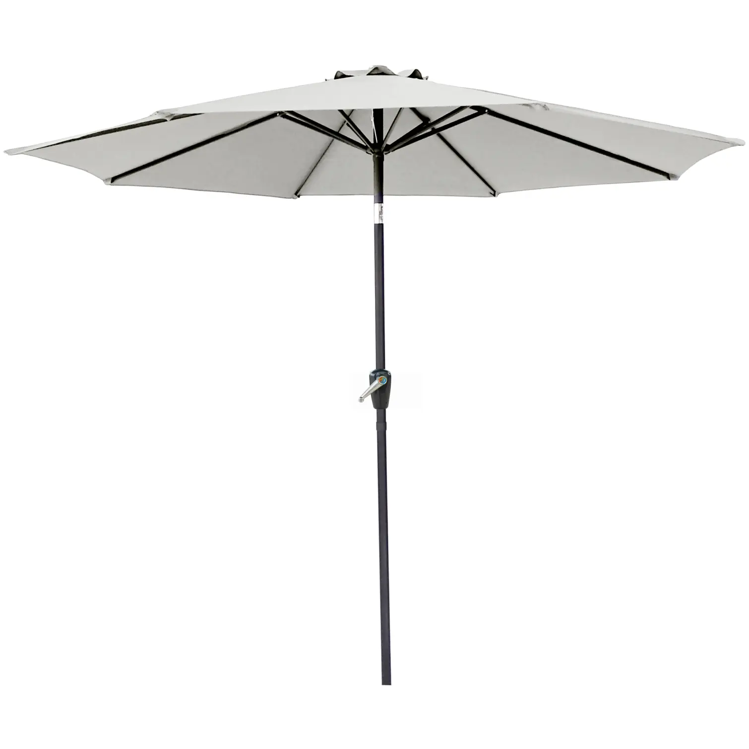 3m Aluminium Parasol Natural