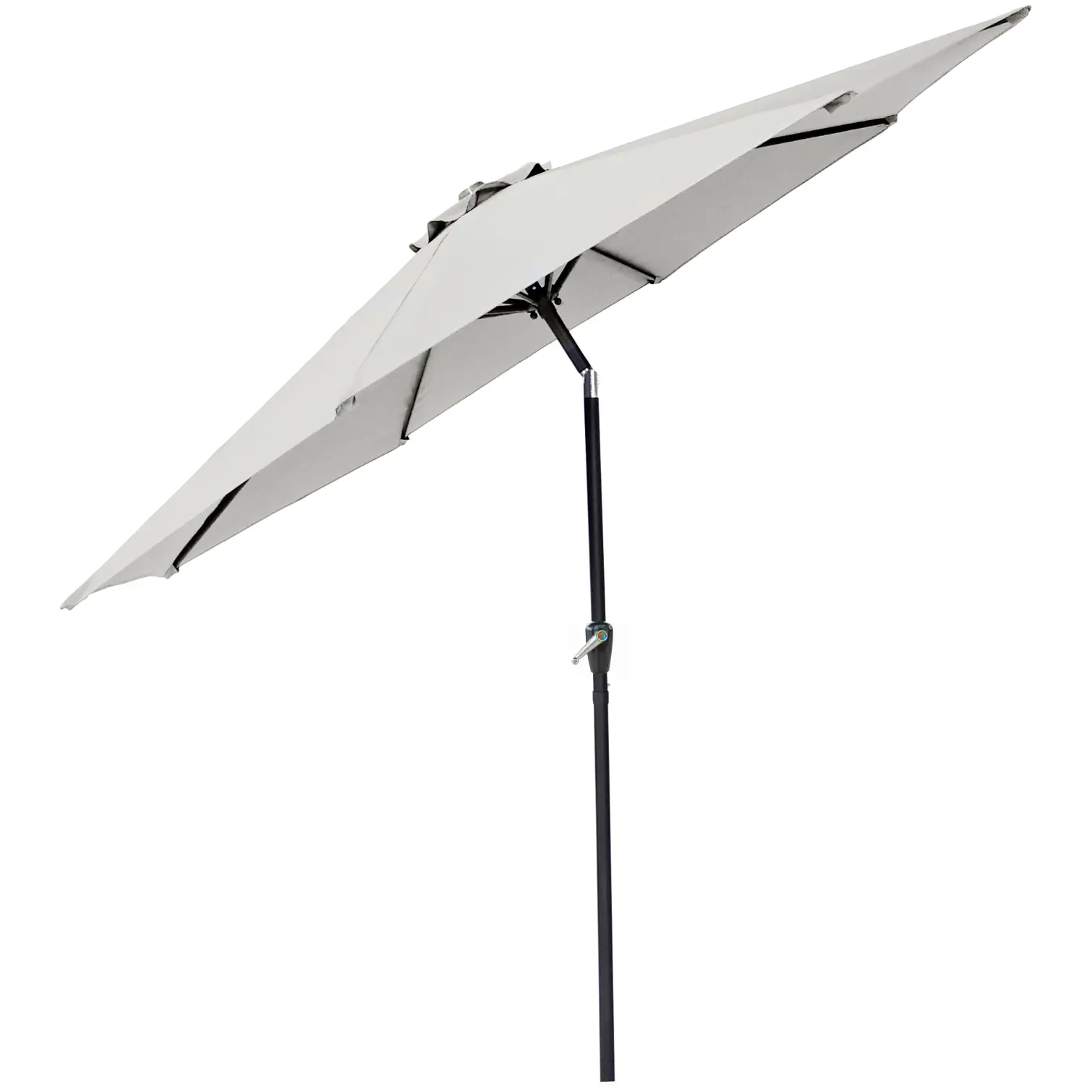 3m Aluminium Parasol Natural