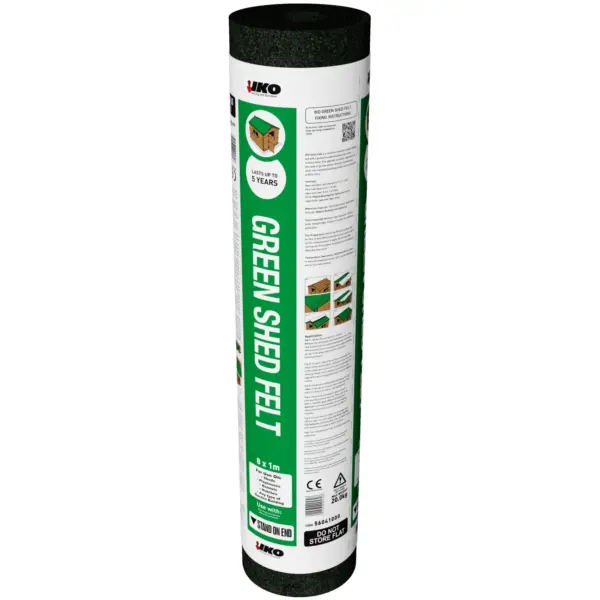 IKO Shed Felt Green 8m x 1m 15kg