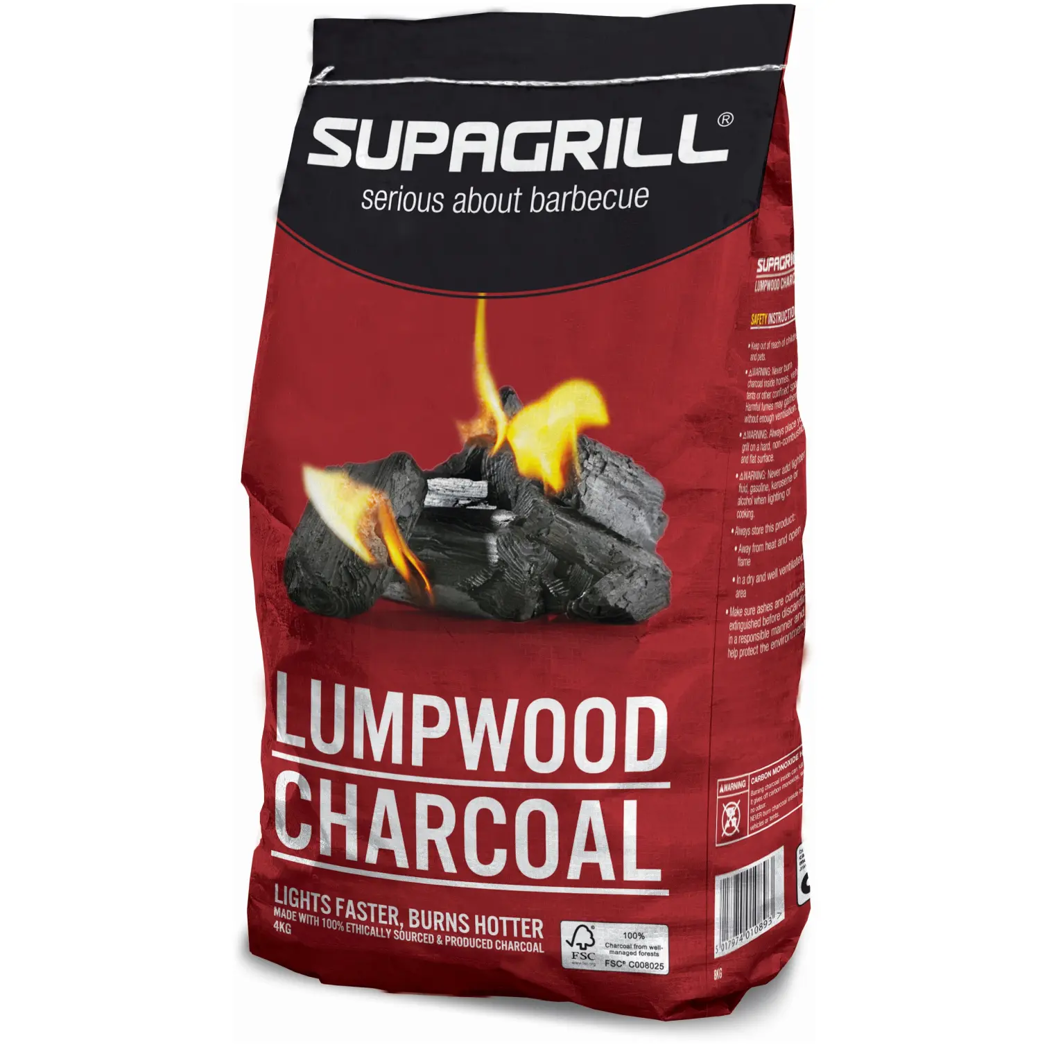 4kg Lumpwood Charcoal