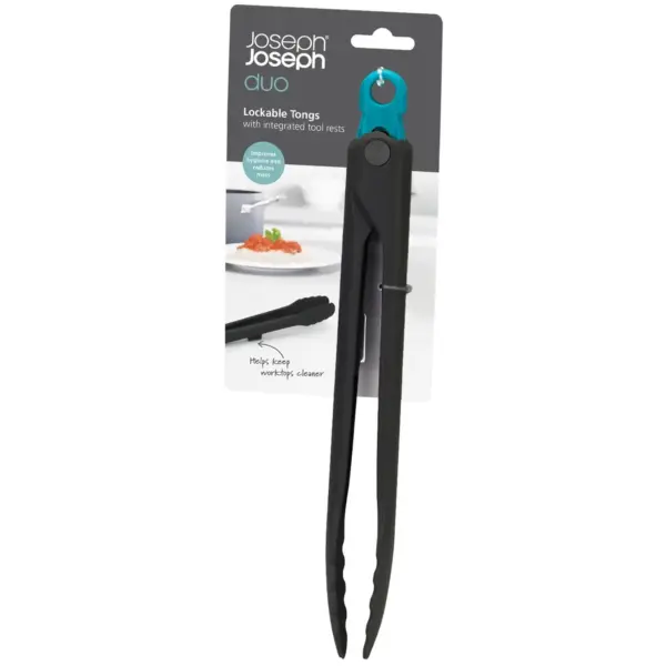 JPH0013 Joseph Joseph Duo Lockable Tongs