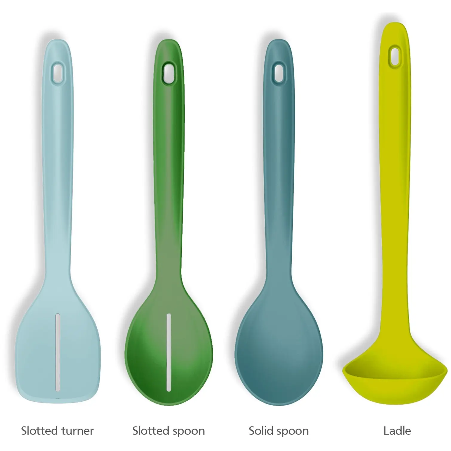 Joseph Joseph Duo 4 Piece Utensil Set With Clip Together Handles