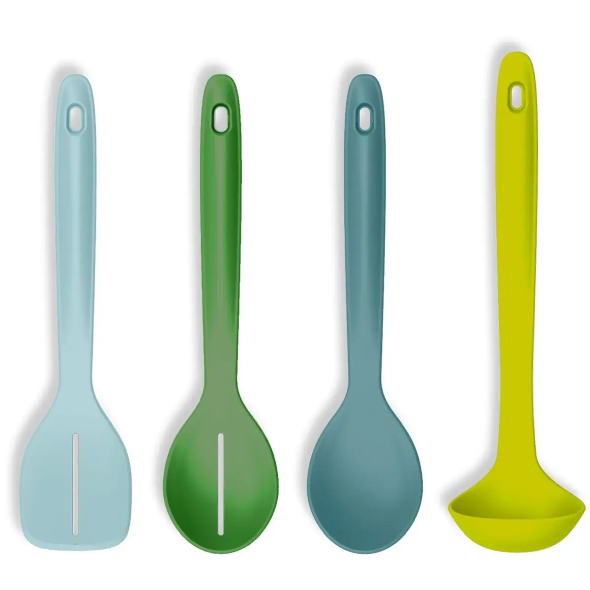 Joseph Joseph Duo 4 Piece Utensil Set With Clip Together Handles