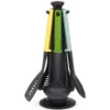 JPH0036_11 Joseph Joseph Duo 5-Piece Utensil Stand With Integrated Tool Rests