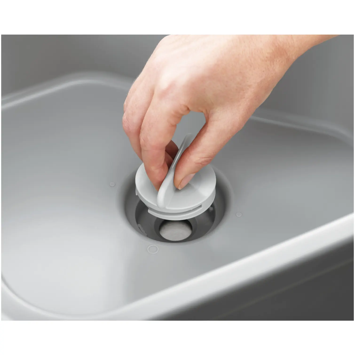 JPH0096_3 Joseph Joseph Duo Washing Up Bowl with Plug