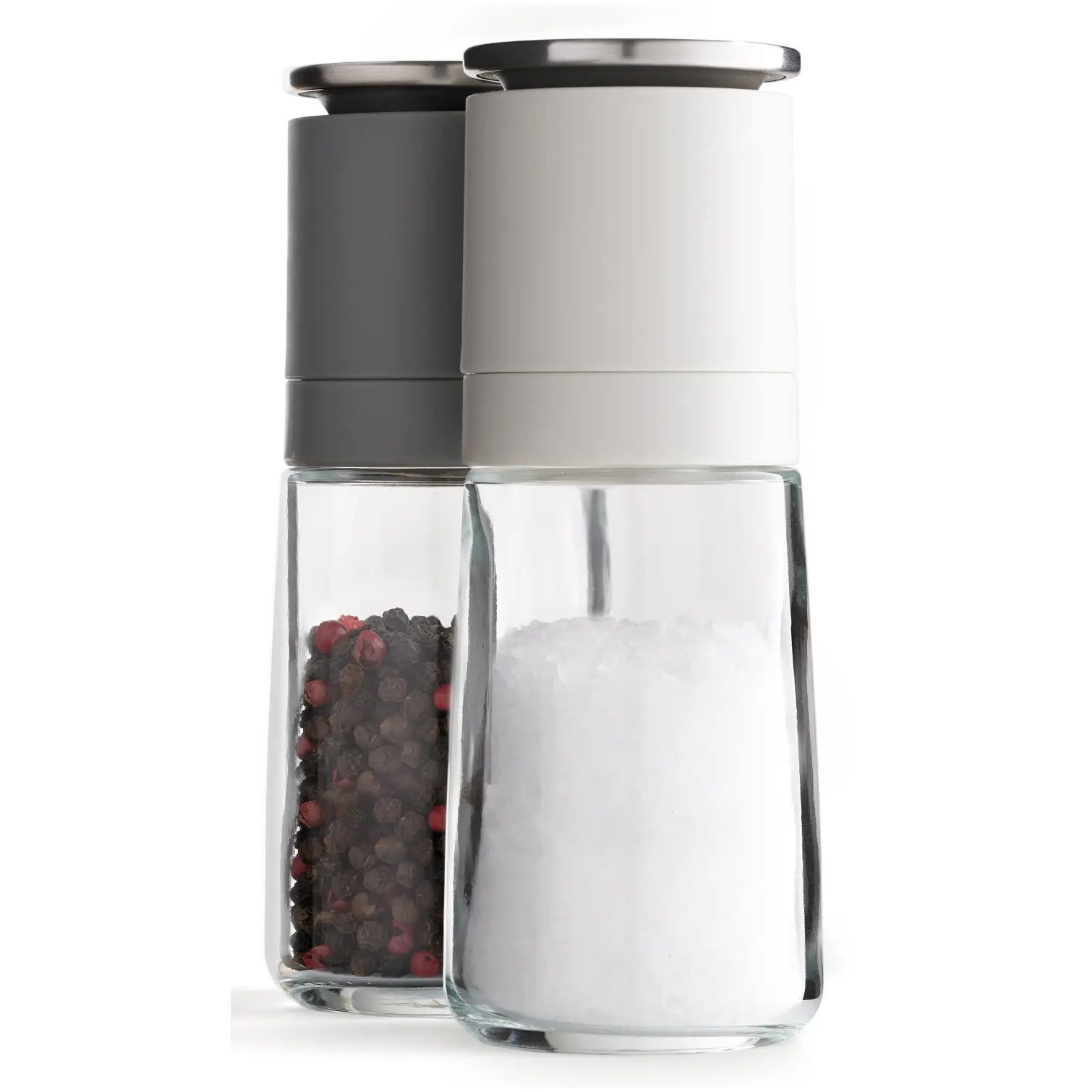 JPH0135_1 Joseph Joseph Duo No-Spill Salt & Pepper Set