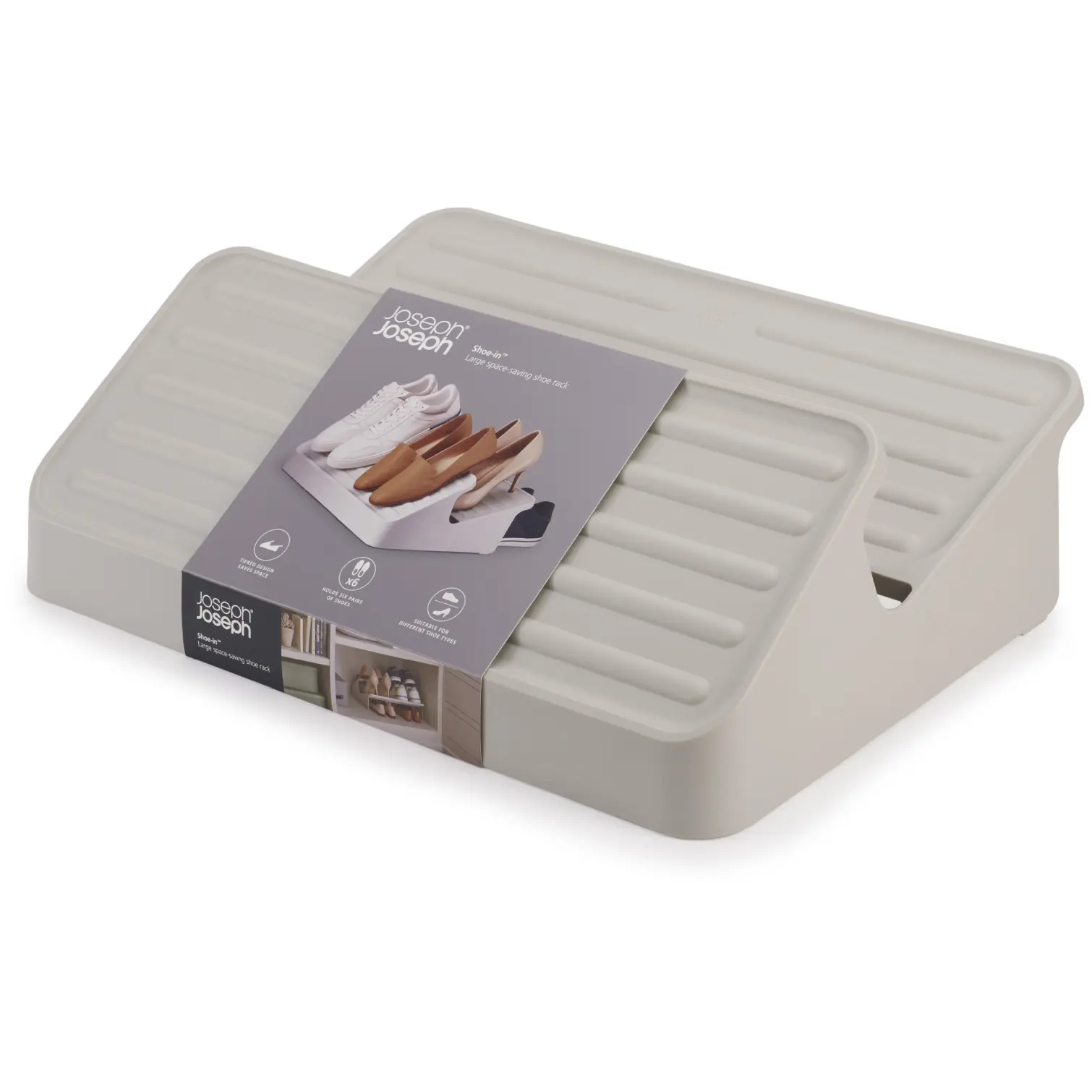 Joseph Joseph Shoe-In Large Space Saving Shoe Rack for a cosy home in winter UK